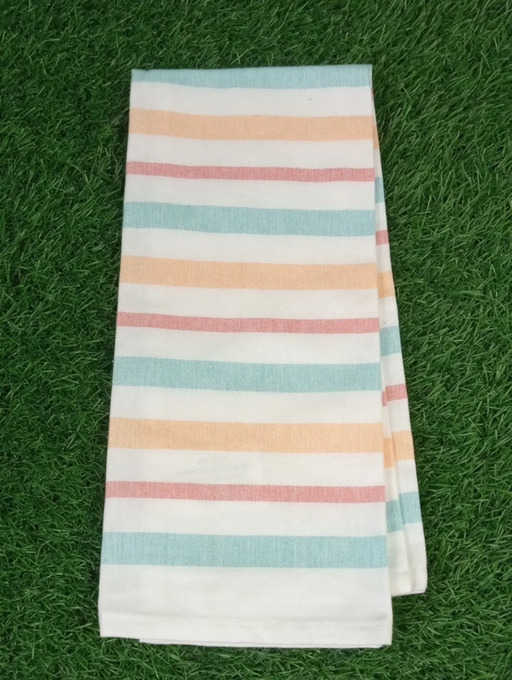 ⛱️🍒 Floral & Stripe Kitchen Dishtowel Set